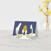 De Kaart van de Nota van de Bloesem van de (Gele Bloem)