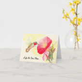 De Kaart van de Nota van de Dag van de Zoete Zomer (Gele Bloem)