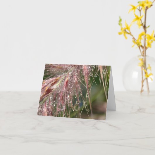 De Kaart van de Nota van de Dauw van de ochtend (Gele Bloem)