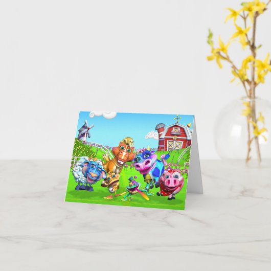 De Kaart van de Nota van de Dieren van het (Gele Bloem)