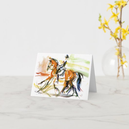 De Kaart van de Nota van de dressuur (Gele Bloem)