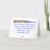 De Kaart van de Nota van de Dromen van de dolfijn (Achterkant)