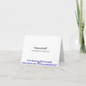 De Kaart van de Nota van de eend (spatie) (Achterkant)