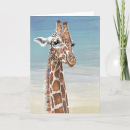 De Kaart van de Nota van de Giraffe