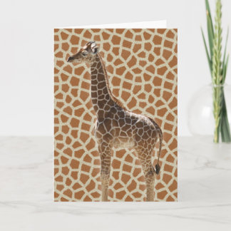 De Kaart van de Nota van de Giraffe