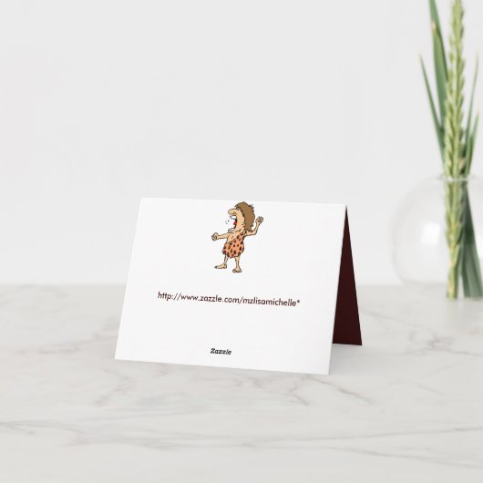 De Kaart van de Nota van de holbewoner (Achterkant)