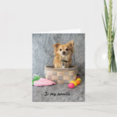 De Kaart van de Nota van de Hond van Pasen (Voorkant)