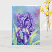 De Kaart van de Nota van de "iris" (Gele Bloem)
