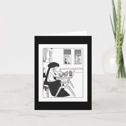 De Kaart van de Nota van de Jugendstil van Isolde (Voorkant)