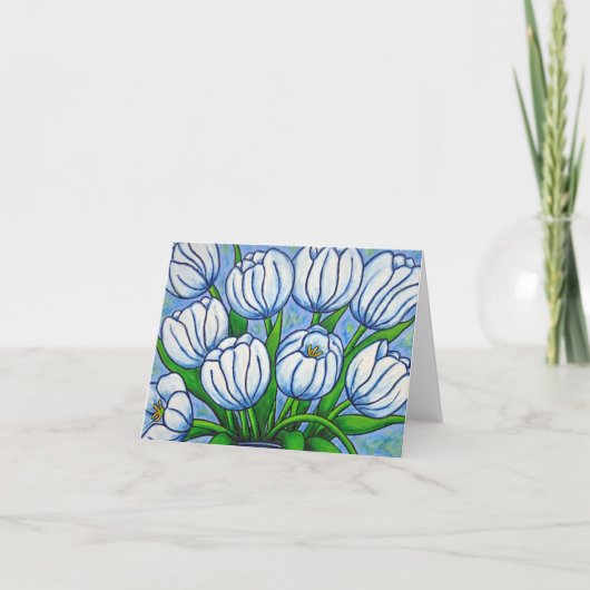 De Kaart van de Nota van de Kalmte van de tulp (Voorkant)