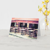 De Kaart van de Nota van de Koffie van La Boheme (Gele Bloem)