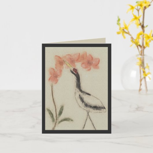 De Kaart van de Nota van de kraan en van de (Gele Bloem)