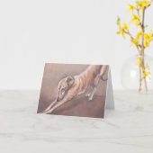 De Kaart van de Nota van de Kunst van de Hond van (Gele Bloem)