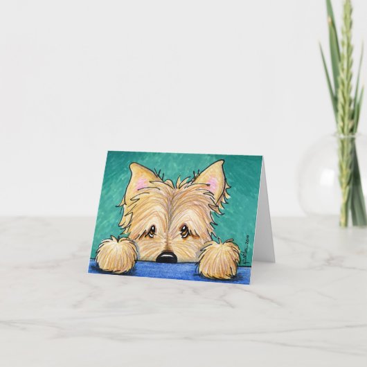 De Kaart van de Nota van de Kunst van Terrie van (Voorkant)