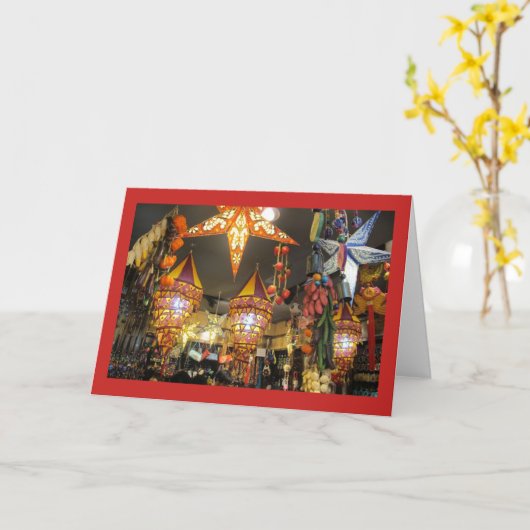 De Kaart van de Nota van de Lichten van de lamp (Gele Bloem)