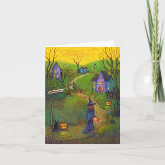 De Kaart van de Nota van de Manier van de heks (Voorkant)