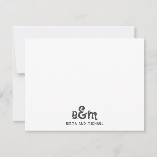 De Kaart van de Nota van de Nota van de Nota van d Notitiekaartje (Voorkant)