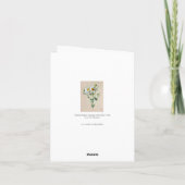 De Kaart van de Nota van de Papaver van Matilija (Achterkant)