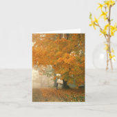De Kaart van de Nota van de Post van de ochtend (Gele Bloem)