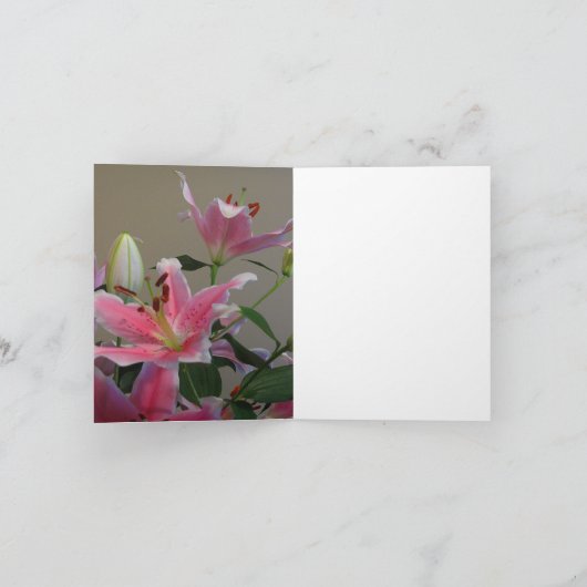 De Kaart van de Nota van de Pracht van de lelie (Binnen)