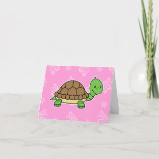 De kaart van de Nota van de schildpad