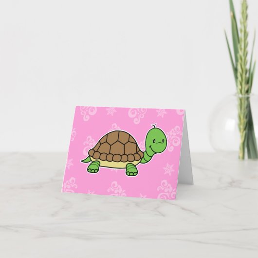 De kaart van de Nota van de schildpad (Voorkant)