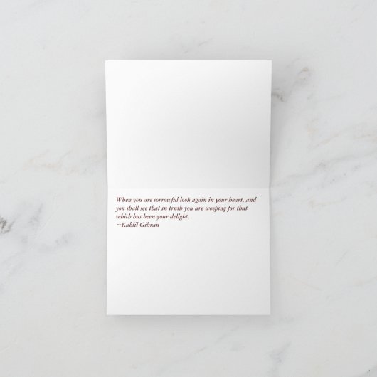 De Kaart van de Nota van de sympathie (Binnen)