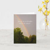 De Kaart van de Nota van de Sympathie van de (Gele Bloem)