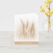 De Kaart van de Nota van de Sympathie van de tarwe (Gele Bloem)