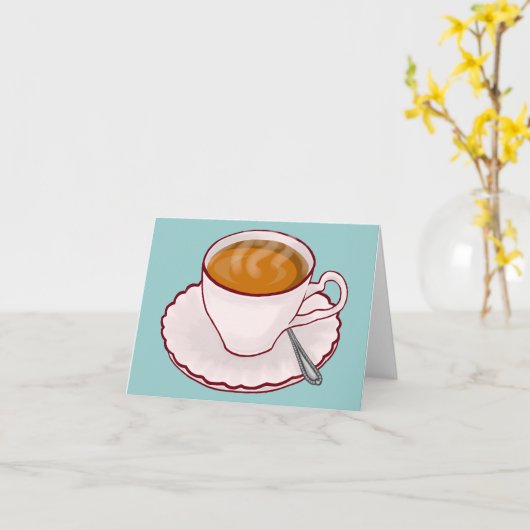 De Kaart van de Nota van de Tijd van de thee (Gele Bloem)