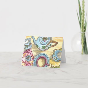 De Kaart van de Nota van de Tijd van de thee