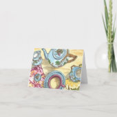 De Kaart van de Nota van de Tijd van de thee (Voorkant)