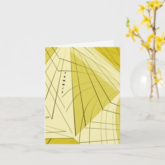 De Kaart van de Nota van de "top" (Gele Bloem)