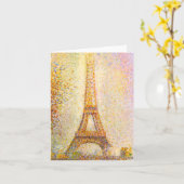 De Kaart van de Nota van de Toren van Eiffel van (Gele Bloem)
