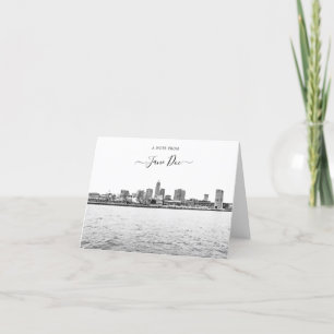 De Kaart van de Nota van de Veldlijn van Cleveland