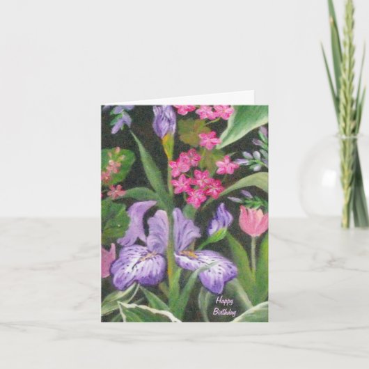 De Kaart van de Nota van de Verjaardag van de Tuin (Voorkant)