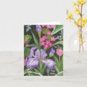 De Kaart van de Nota van de Verjaardag van de Tuin (Gele Bloem)