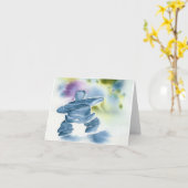 De Kaart van de Nota "van de VRIEND van de WINTER" (Gele Bloem)