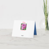 De Kaart van de Nota van de Vriendschap van de (Achterkant)