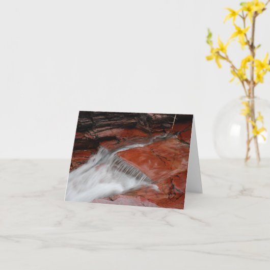 De Kaart van de Nota van de waterval (spatie) (Gele Bloem)