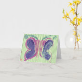 De kaart van de Nota van de Waterverf van de (Gele Bloem)