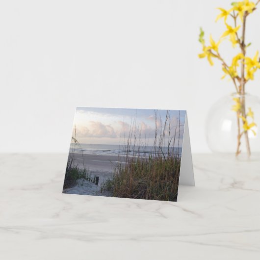 De Kaart van de Nota van de Weg van het strand (Gele Bloem)
