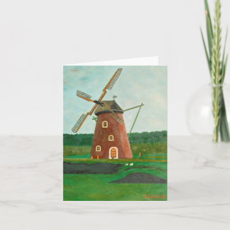 De Kaart van de Nota van de windmolen