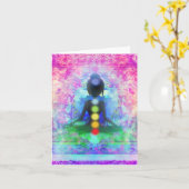 De Kaart van de Nota van de Yoga van de meditatie (Gele Bloem)