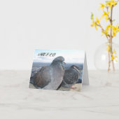 De Kaart van de Nota van duiven (Gele Bloem)