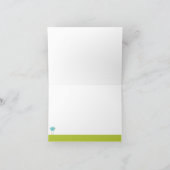 De Kaart van de Nota van het Baby shower van de (Binnen)