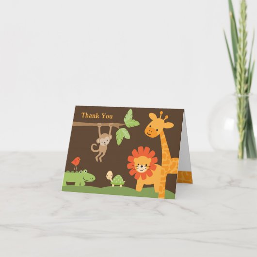 De Kaart van de Nota van het Baby shower van de (Voorkant)