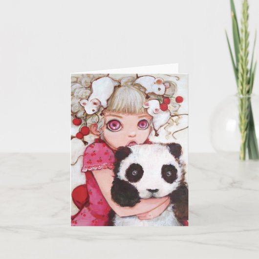 De Kaart van de Nota van het Dons van het fruit (Voorkant)