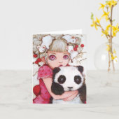 De Kaart van de Nota van het Dons van het fruit (Gele Bloem)