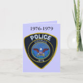 De Kaart van de Nota van het Flard van de Politie (Voorkant)